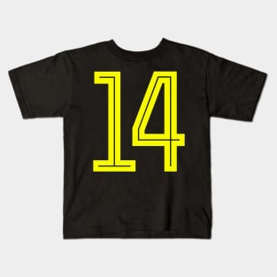 Yellow 14 Kids T-Shirt